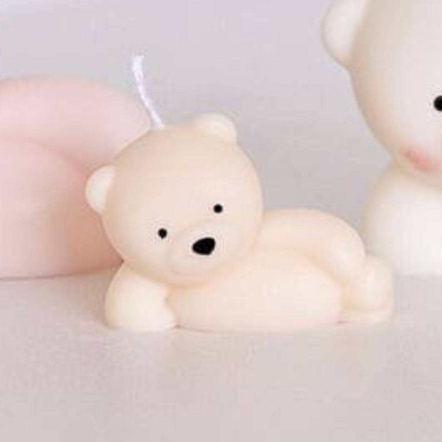 Lazy Teddy Candle