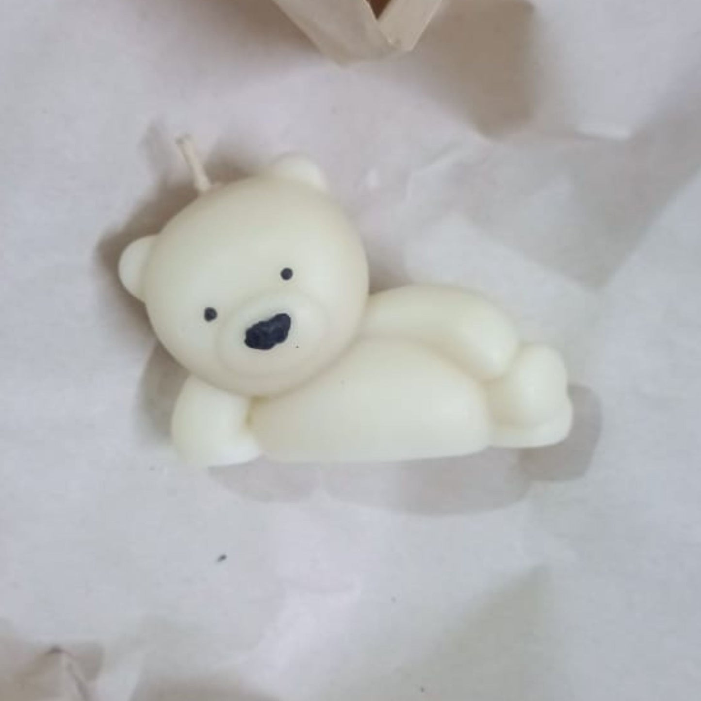 Lazy Teddy Candle