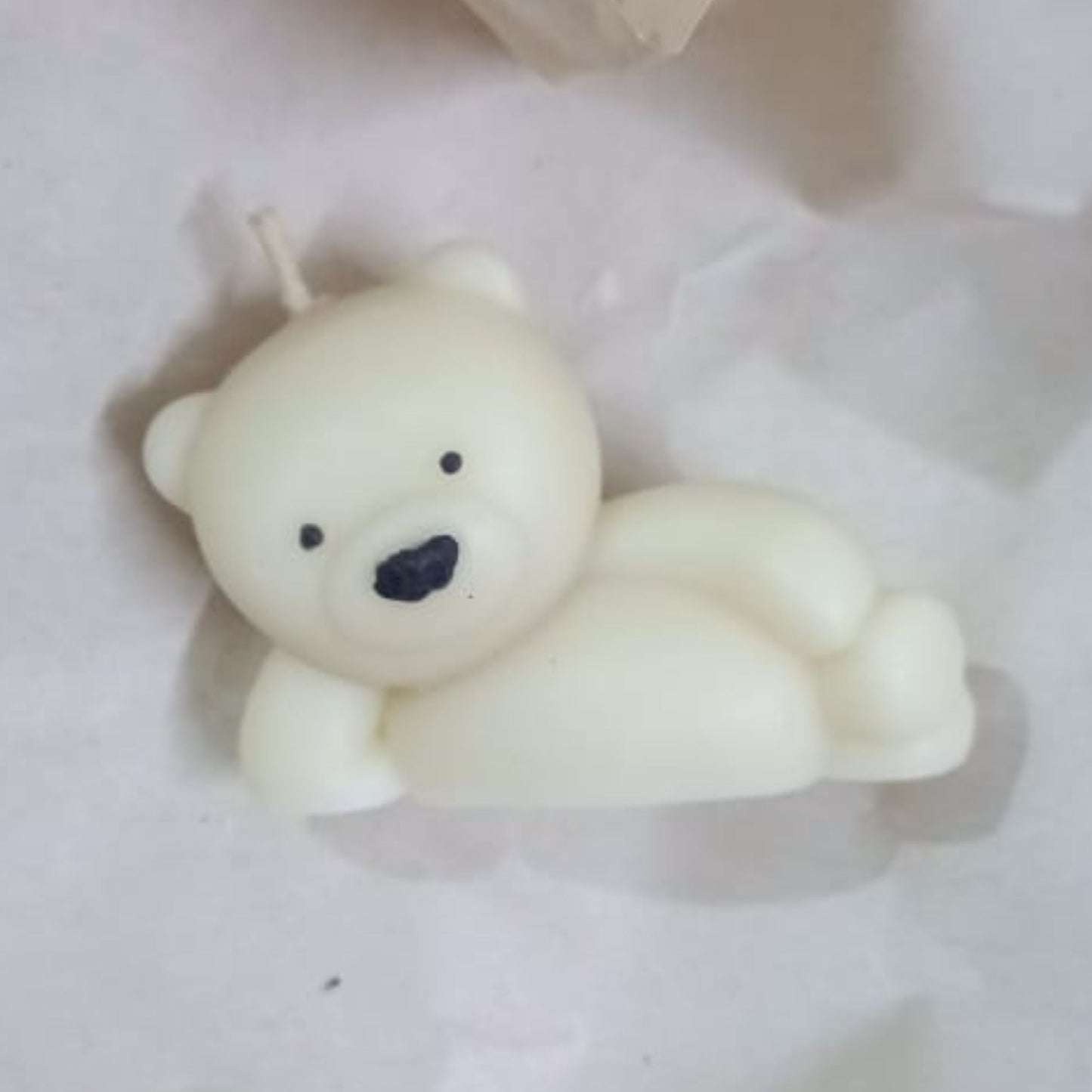 Lazy Teddy Candle